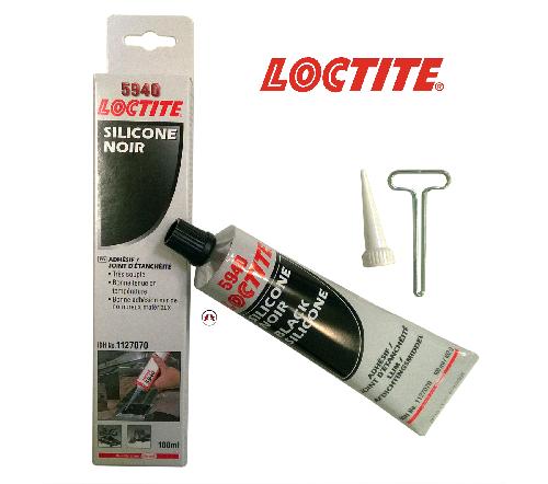 Colle - Silicone - Pate a joint 3X 5940 - Silicone noir - Joint auto - 100ml