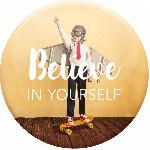 Aimants - Magnets 3x Magnet Believe in yourself - Draeger