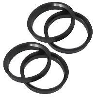 4 Bagues de centrage - Ext 60.1 - Int 57.1 4 Bagues de centrage - Ext 60.1 - Int 57.1