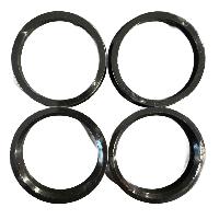 4 Bagues de centrage - Ext 69.1 - Int 59.1