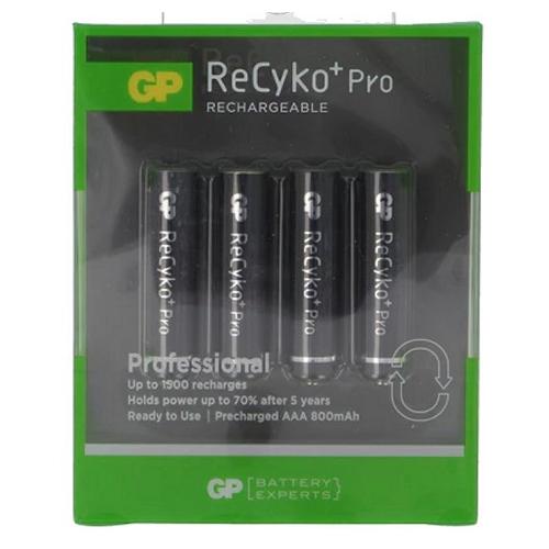 4 batteries rechargeables 1.2V AAA LR3 LR03 800mAh - archives