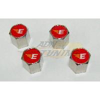 4 bouchons de Valves Aluminium