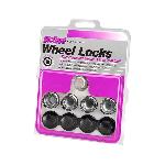 4 ecrous 25167SU 14x1.50 L22.7mm H19 - Antivol de roues 25167SU