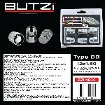 Antivol 12x150 4 Ecrous Antivol 12x150 coniques + 2 Clefs Avec Numero De Series - Butzi