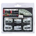 4 Ecrous Antivol 14x125 L27 + 2 Clefs Avec Numero De Series - archives