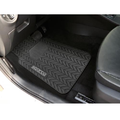 Tapis De Sol 4 Tapis De Sol Pvc Noir Sparco