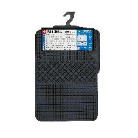 4 Tapis de sol Universel en caoutchouc noir 4 Tapis de sol Universel en caoutchouc noir