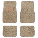 Tapis De Sol 4 Tapis Moquette Premium - Beige Tissu