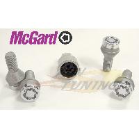 4 vis 12x125 L24.1 H17 Conique Chrome Antivol de Roues - 27216SU