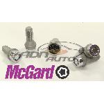4 vis - 14x150 - L28.5 - H17 - Conique - Chrome - Antivol de Roues - 27222SU