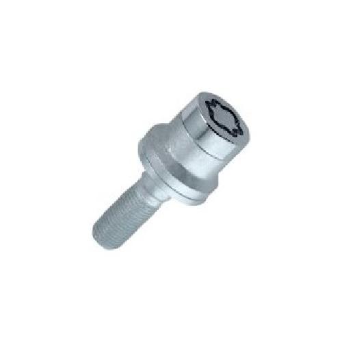 Antivol 12x125 4 vis antivol Chrome 12x125 Plat L242.9 H19 - 26000SU