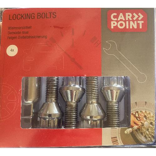 Antivol 12x150 4 vis antivol de roue M12x150 26mm Coniques