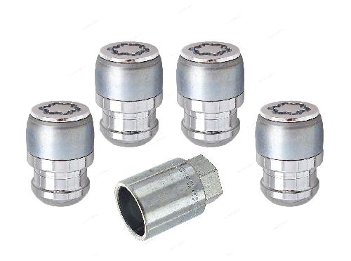 Antivol 12x150 4 vis antivol haute secu 12x15 60degres Long 26.4mm Douille17mm - 27179SL