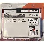 Antivol 12x125 4 Vis Antivol plates 12x125 L37 avec 2 Cles BZH2537