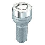 Boulon De Roue - Ecrou De Roue - Goujon De Roue 4 Vis Antivol SU M12X1.5 60 degres LONG. 19.8MM D17MM - 27203SU