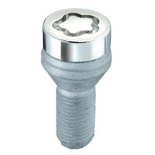 Boulon De Roue - Ecrou De Roue - Goujon De Roue 4 Vis Antivol SU M12X1.5 60 degres LONG. 19.8MM D17MM - 27203SU