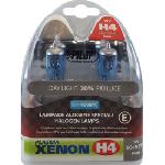 Ampoules H4 12V 4x Ampoules H4 6055W 12V effet Xenon +30