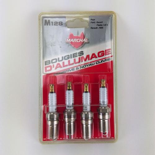 4x Bougies allumage MARCHAL M128 - archives
