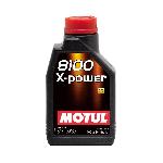 Huile Moteur 4x Huile Motul 8100 X-Power 10W60 bidon de 1 Litre