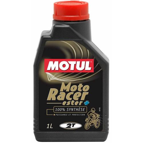 Huile Moteur 4x Huile Motul moto Racer 2T bidon de 1 Litre