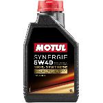 4x Huile Motul synergie Essence 5W40 bidon de 1 Litre