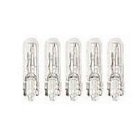 5 Ampoules T5 12V 1.2W W2x4.6d Wedgebase clignotant et tableau de bord blanc 5 Ampoules T5 12V 1.2W W2x4.6d Wedgebase clignotant et tableau de bord blanc