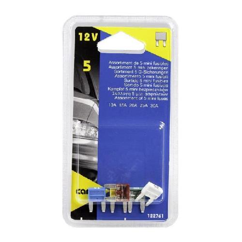 Fusibles pour auto ATO Mini 5 mini fusibles assortis 10A a 30A