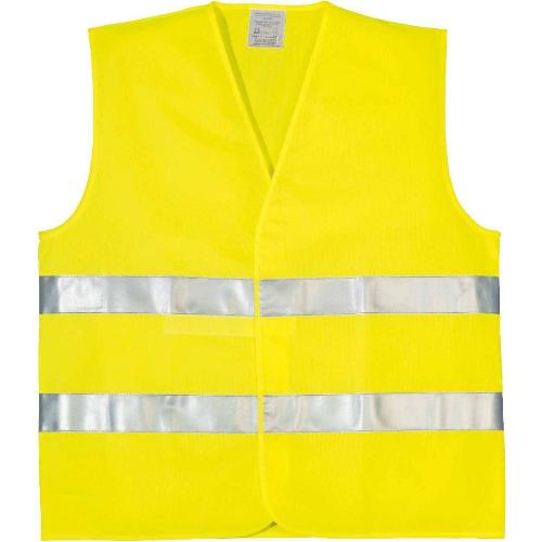 Gilet De Securite - Kit De Securite - Triangle De Securite 5x Gilet De Securite Jaune 2 Bandes Reflechissantes - Incar