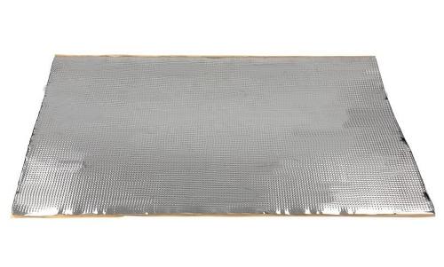 Insonorisation 5x Plaques isolation phonique aluminium 460 x 800 x 1.8mm