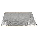 5x Plaques isolation phonique aluminium 460 x 800 x 1.8mm Butyle plus aluminium
