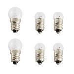 6 Ampoules Halogene 6v 0.6wx4 - 2.4wx2 Velo Dresco