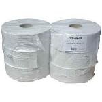 6 rouleaux de papier toilette blanc 600m 1 pli