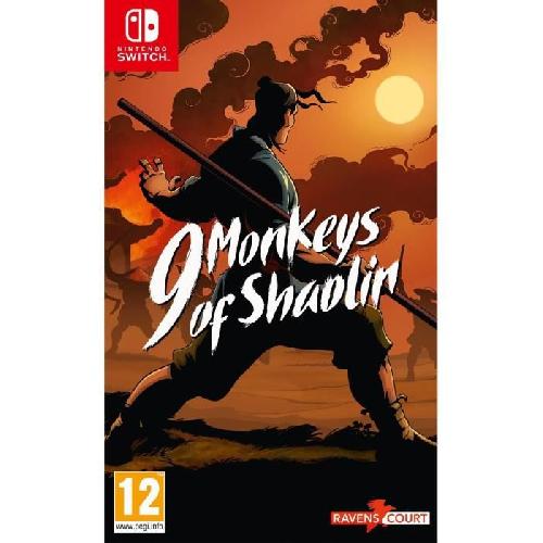 Jeu Nintendo Switch 9 Monkeys Of Shaolin Jeu Switch