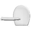 Abattant Wc - Rehausseur CEDO Abattant Pebble Beach blanc  46x38.3x4.9cm