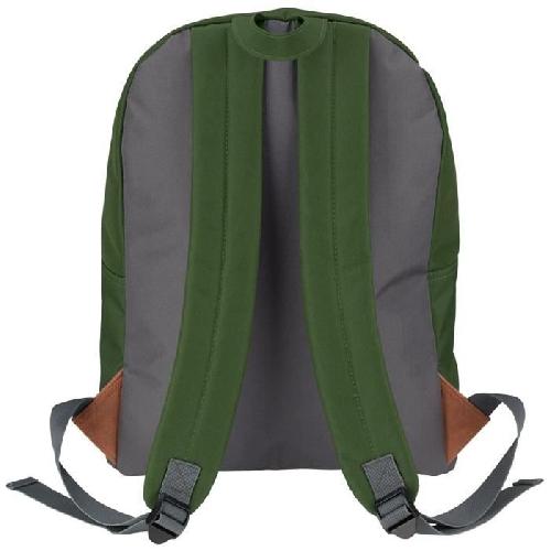 ABBEY Sac a dos de taille moyenne - 100 Polyester 300T - 42 x 30 x 16 cm - Capacite - 20 L - Vert Armee