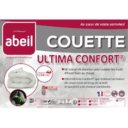 Couette ABEIL Couette chaude Ultima Confort 450 - 140 x 200 cm