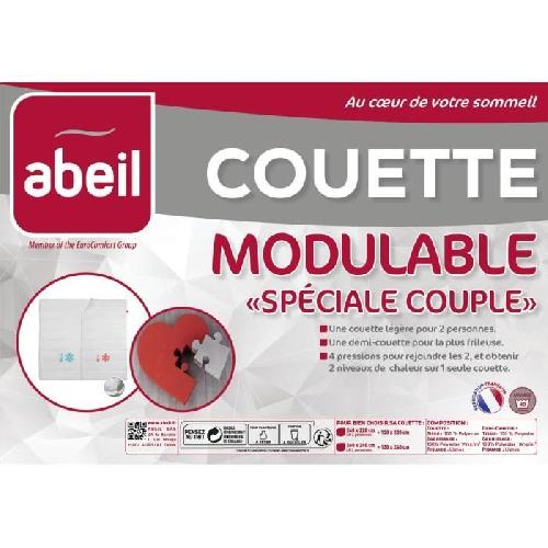 Couette ABEIL Couette MODULABLE Special Couple 240x260cm