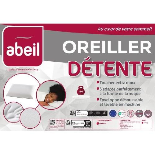 Oreiller ABEIL Détente 40 x 60 cm