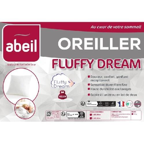 Oreiller ABEIL Oreiller FluffyDream 60 x 60 cm