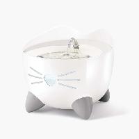 Abreuvoir CAT IT Fontaine a eau automatique pour chat - 2.5 L (Acier inox et filtre)