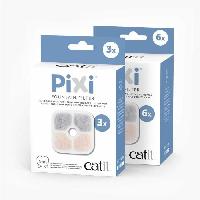 Abreuvoir CATIT 3 Filtres pour fontaine a eau PIXI