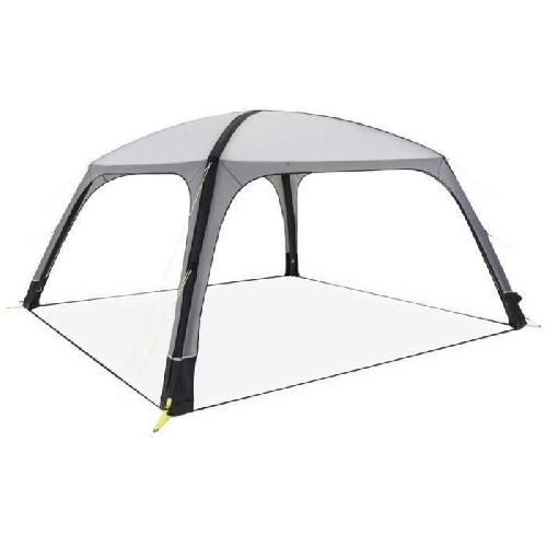 Abris De Camping Abri gonflable - KAMPA - AIR Shleter 400 - 4 x 4 m - Gris et noir