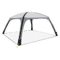 Abris De Camping Abri gonflable - KAMPA - AIR Shleter 400 - 4 x 4 m - Gris et noir