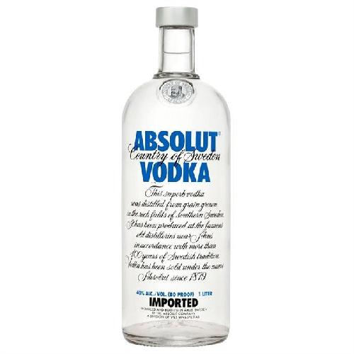 Vodka Absolut Vodka 1 litre
