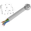 Accessoire Coffret De Communication - Connecteur Rj45 - Panneau De Brassage Cordon U-UTP Cat6 100m - Gris