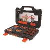 Accessoire - Consommable Machine Outil Coffret Vissage Percage BLACK+DECKER A7231-XJ - 76 Accessoires Forets. Douilles. Embouts