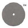 Accessoire - Consommable Machine Outil Lot de 4 disques emeri DREMEL 425 pour polissage O 22.5mm