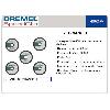 Accessoire - Consommable Machine Outil Lot de 5 disques DREMEL S476 EZ SpeedClic pour decouper les plastiques et PVC - O 38mm. epaisseur 1.2mm