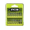 Accessoire - Consommable Machine Outil RYOBI - Boîte cristal 17 accessoires de vissage PH / PZ / SL / TX  boîte-présentoir  - RAK17SD