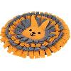 Accessoire De Cage - Abri Petit Animal Tapis a renifler pour lapins - KERBL - Ø25 cm - Prise ludique - Antidérapant